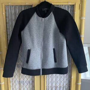 J. Crew Neoprene Varsity or Bomber Jacket
